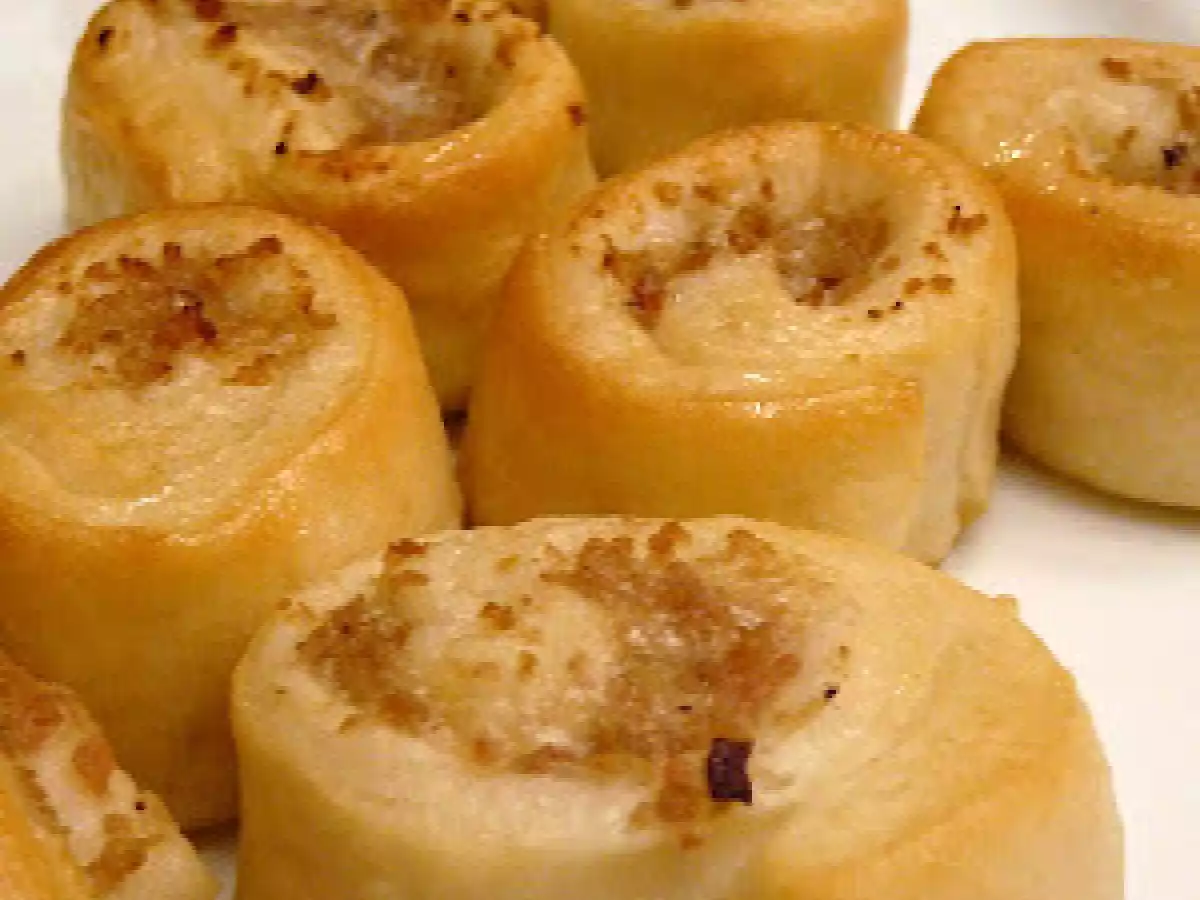 Bouchées de bretzel jambon cheddar