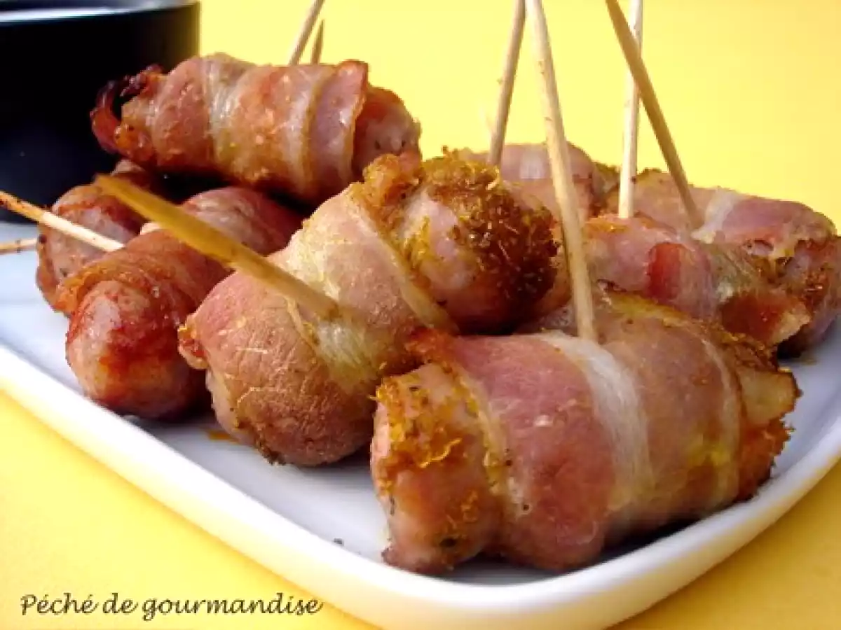 Bouchées de chipolatas aux épices, sauce yaourt - photo 3