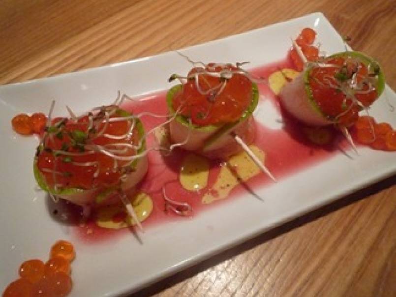 BOUCHEES DE SAUMON, POMMES ET GRAINES GERMEES - photo 2