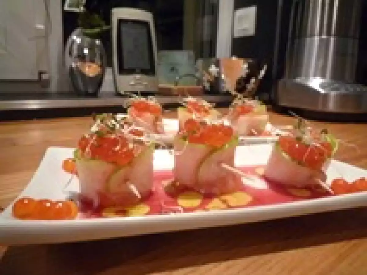 BOUCHEES DE SAUMON, POMMES ET GRAINES GERMEES - photo 3