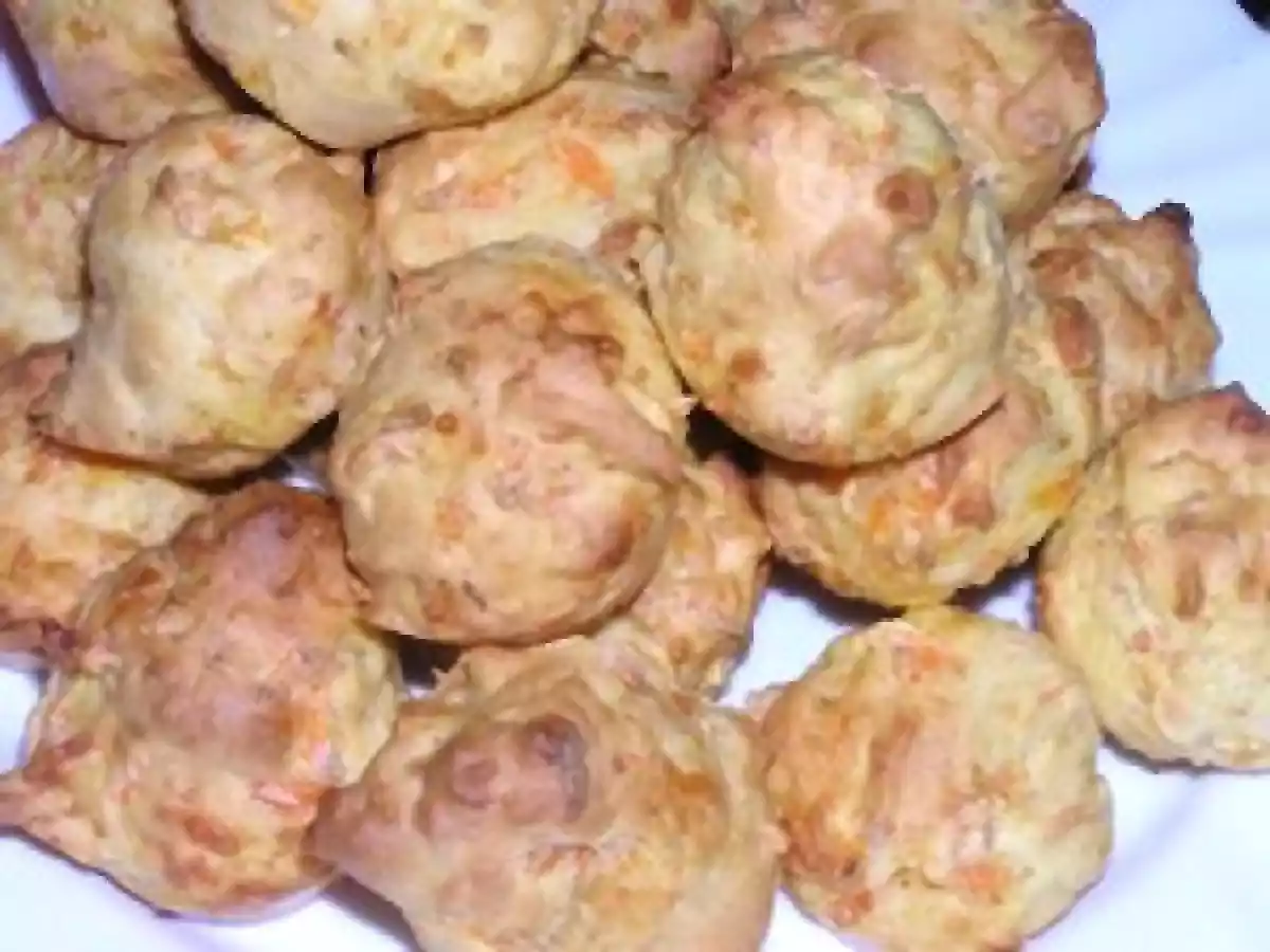 Bouchées gonflées à la carotte, pour tirage au sort préNoelien!