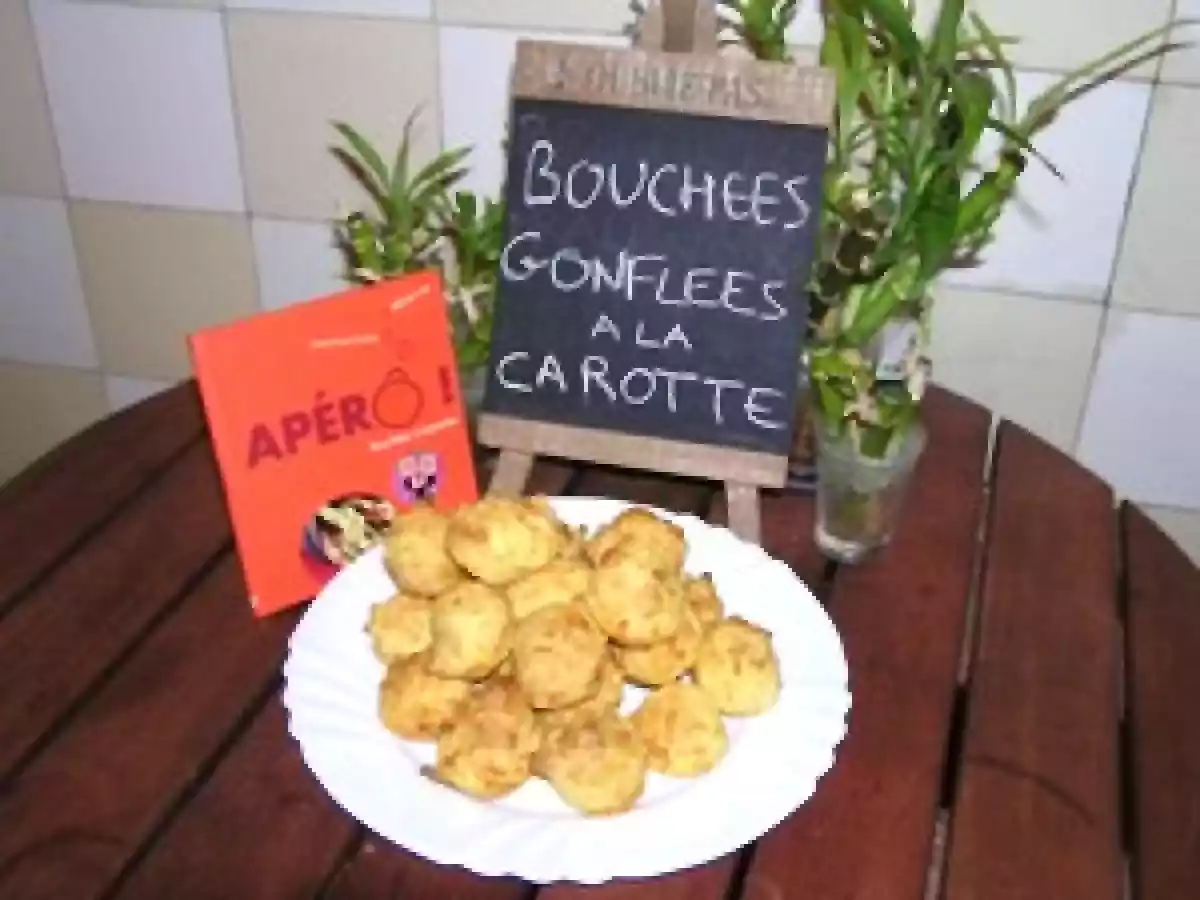 Bouchées gonflées à la carotte, pour tirage au sort préNoelien! - photo 2