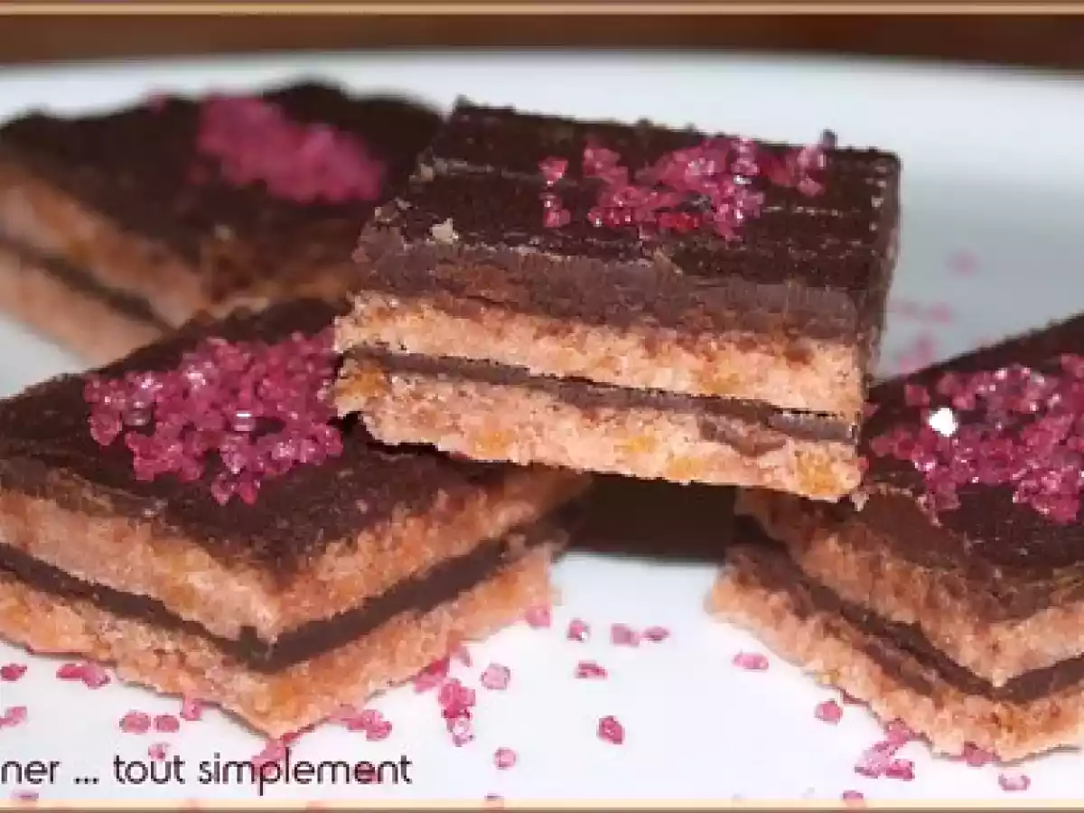 Bouchées Rose - Chocolat