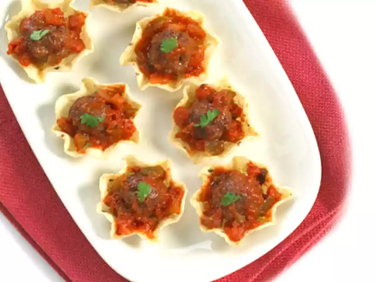 Bouchées Tostitos au boeuf et mozzarella SANS GLUTEN