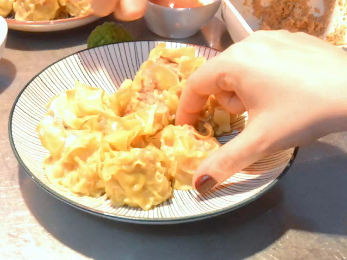 Bouchons réunionnais – Porc Crevette Combava - photo 3