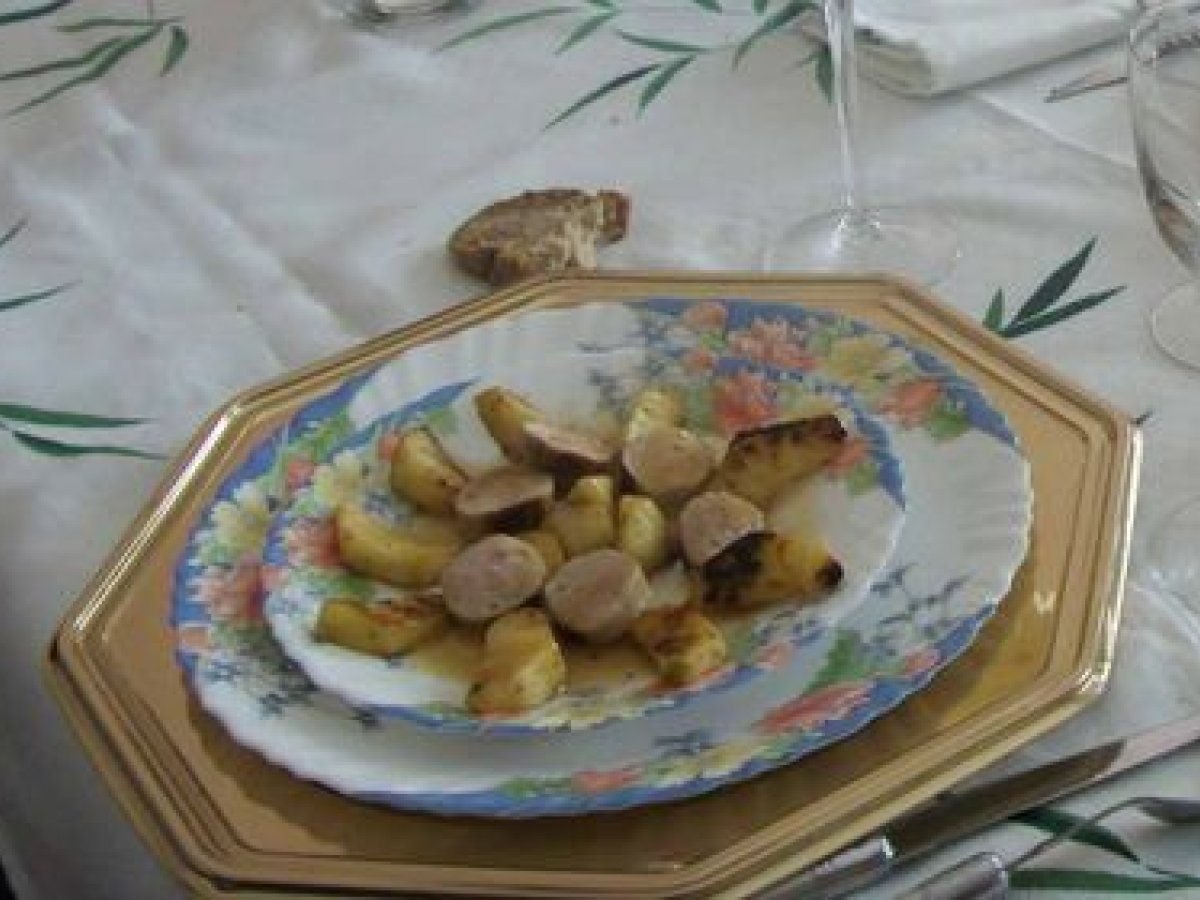 Recette de boudin blanc aux pommes délicieuses