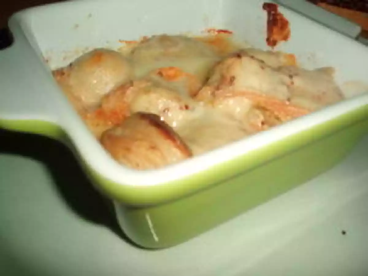 Boudin blanc gratiné au Maroilles - photo 2