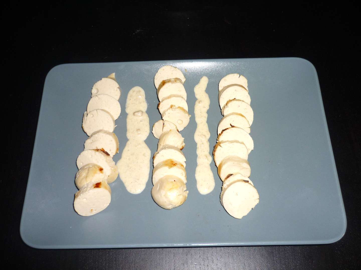 Boudin blanc sauce foie gras. Recette Ptitchef