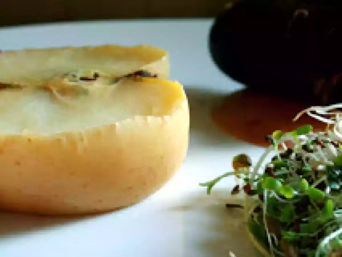 Boudin et pomme vapeur