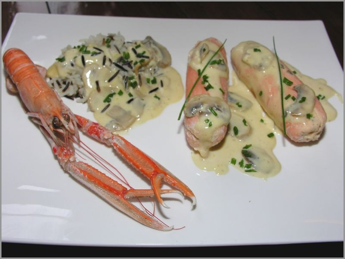Recette boudins saumon fumé et saumon frais