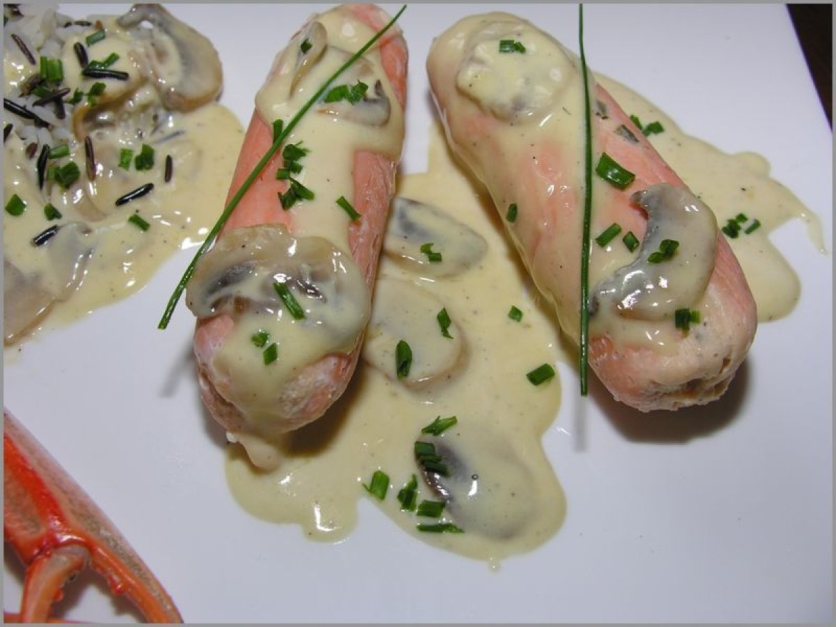 Recette boudins saumon fumé et saumon frais