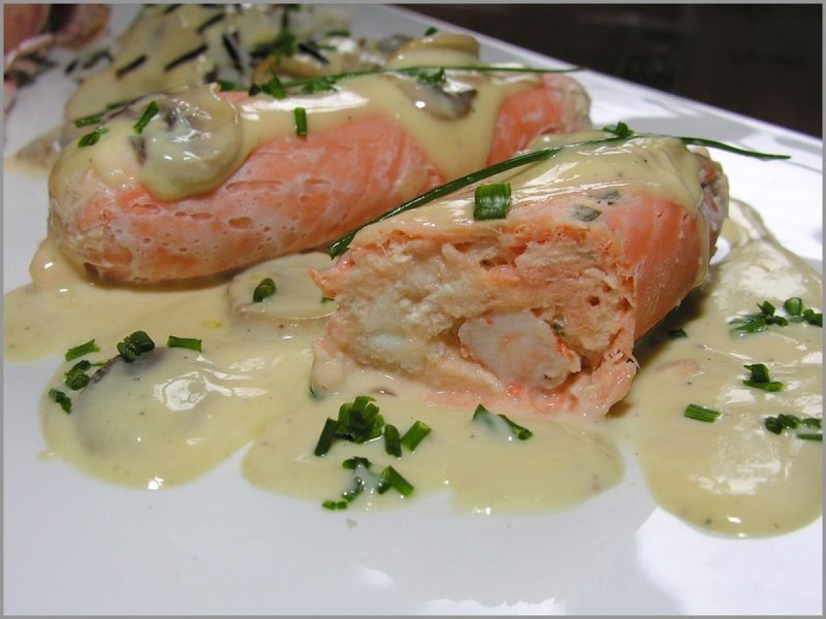 Recette boudins saumon fumé et saumon frais