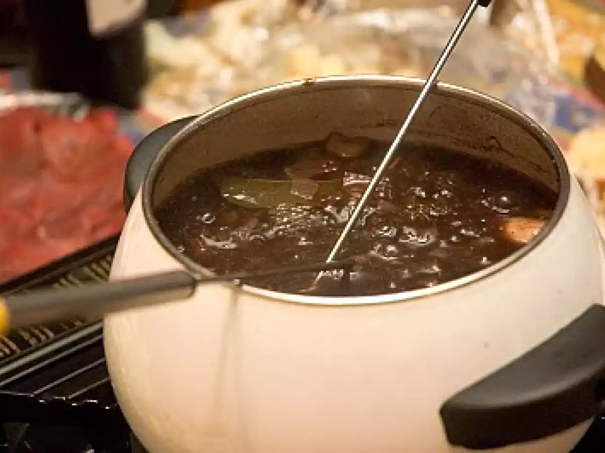 Bouillon à fondue chinoise