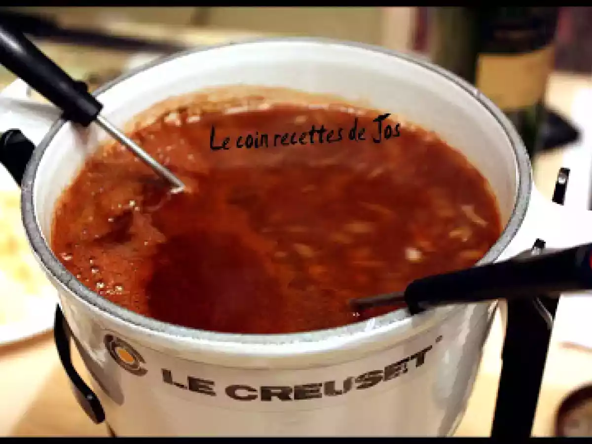 BOUILLON À FONDUE CHINOISE