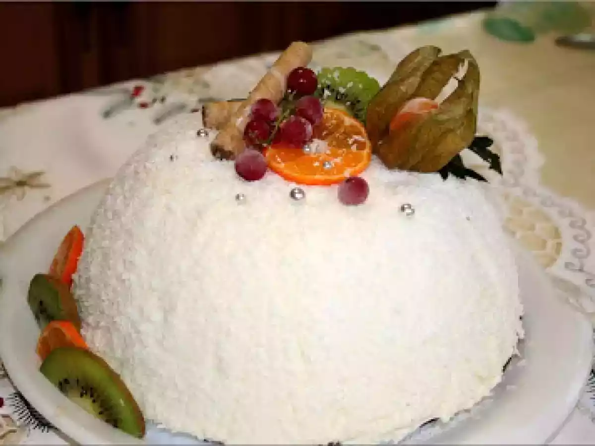 BOULE DE NEIGE PASSION/ANANAS