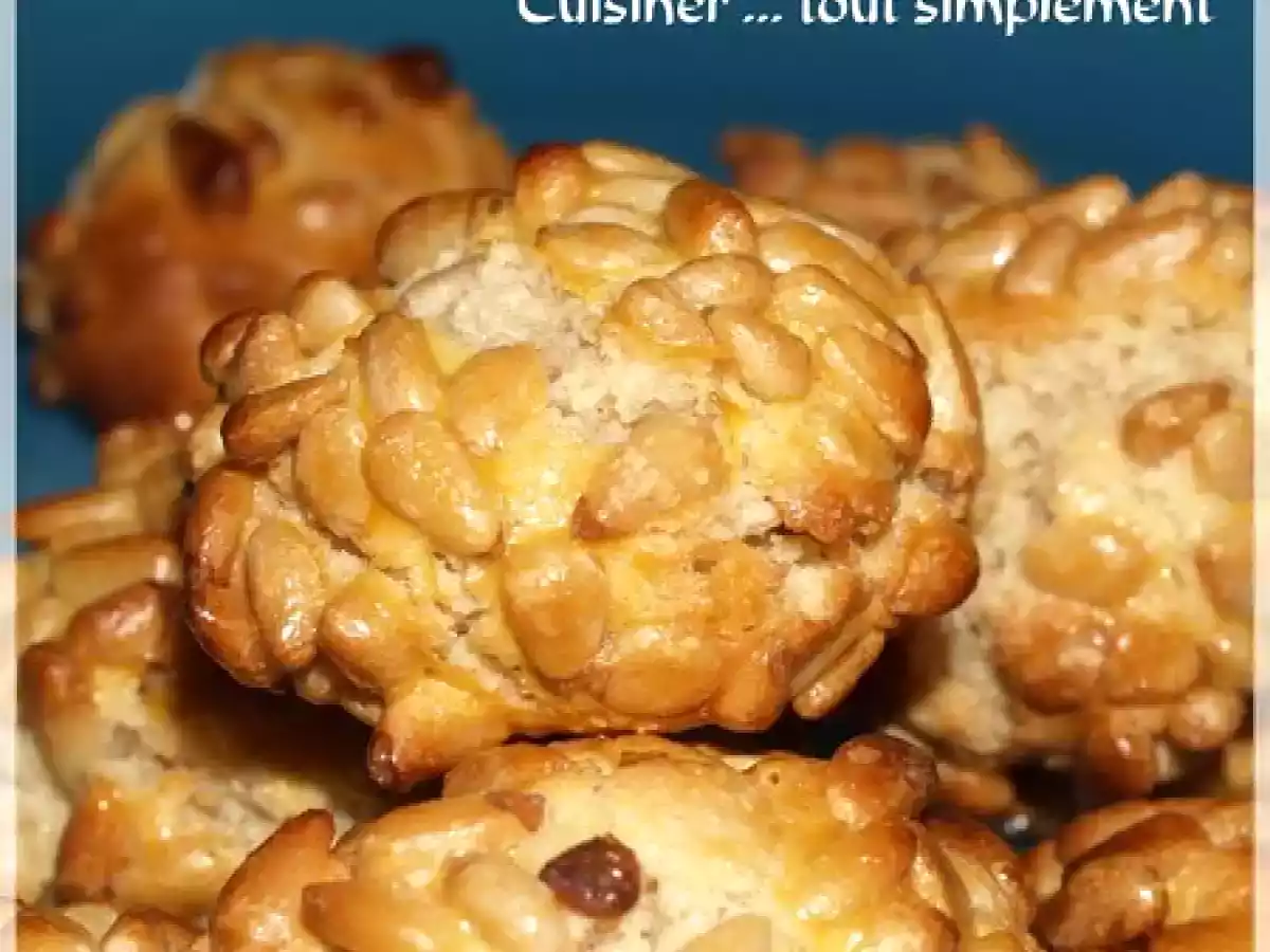 Boules Amande - Pignons de Pin ... Divin!!!