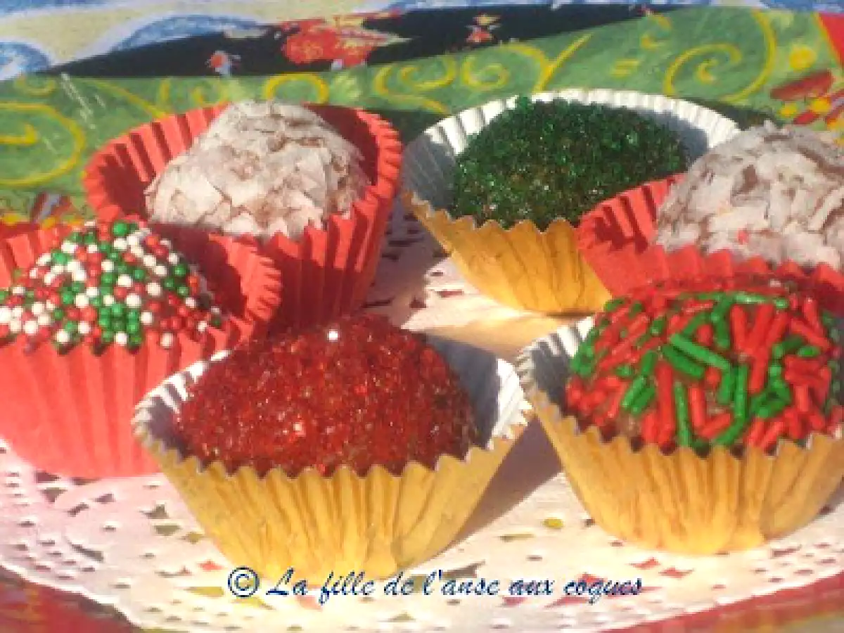 BOULES AU CHOCOLAT ET AU RHUM - photo 2