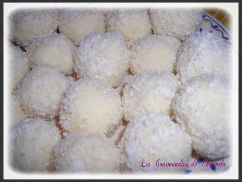 Boules de noix de coco, type raffaello!!, photo 1