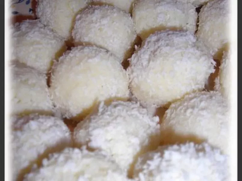Boules de noix de coco, type raffaello!!, photo 2