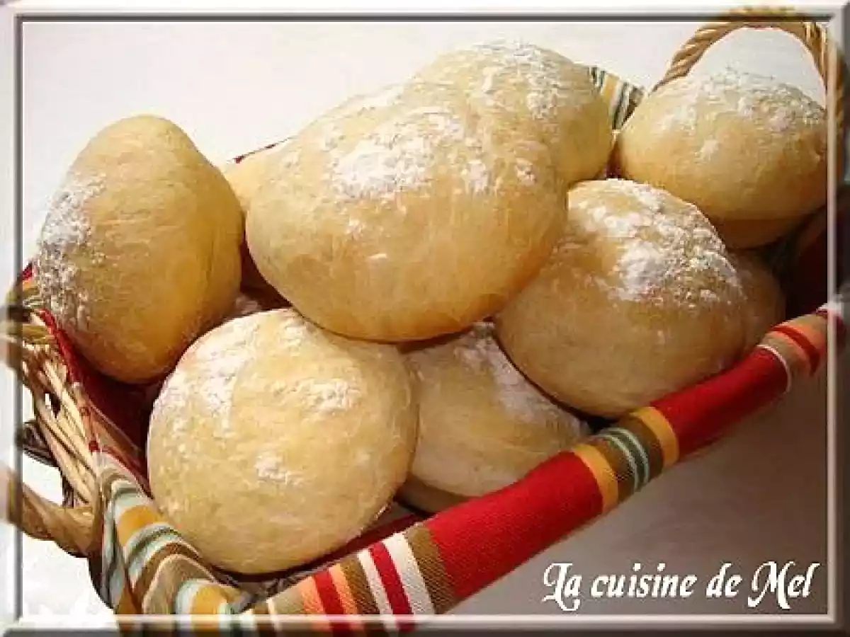 BOULES DE PAIN BLANC INDIVIDUELLE