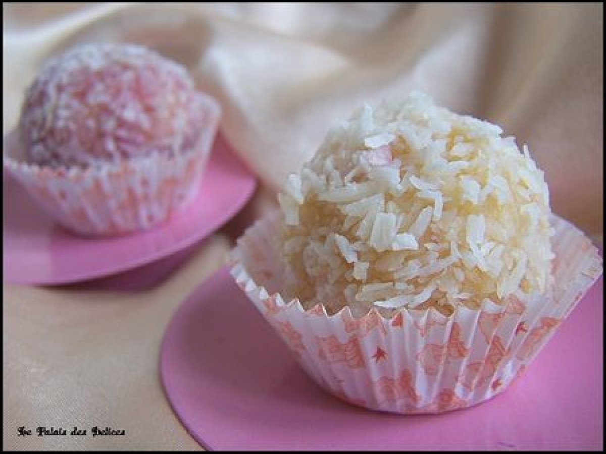 Boules fondantes à la noix de coco et confiture ( pâtisserie marocaine ) - photo 2