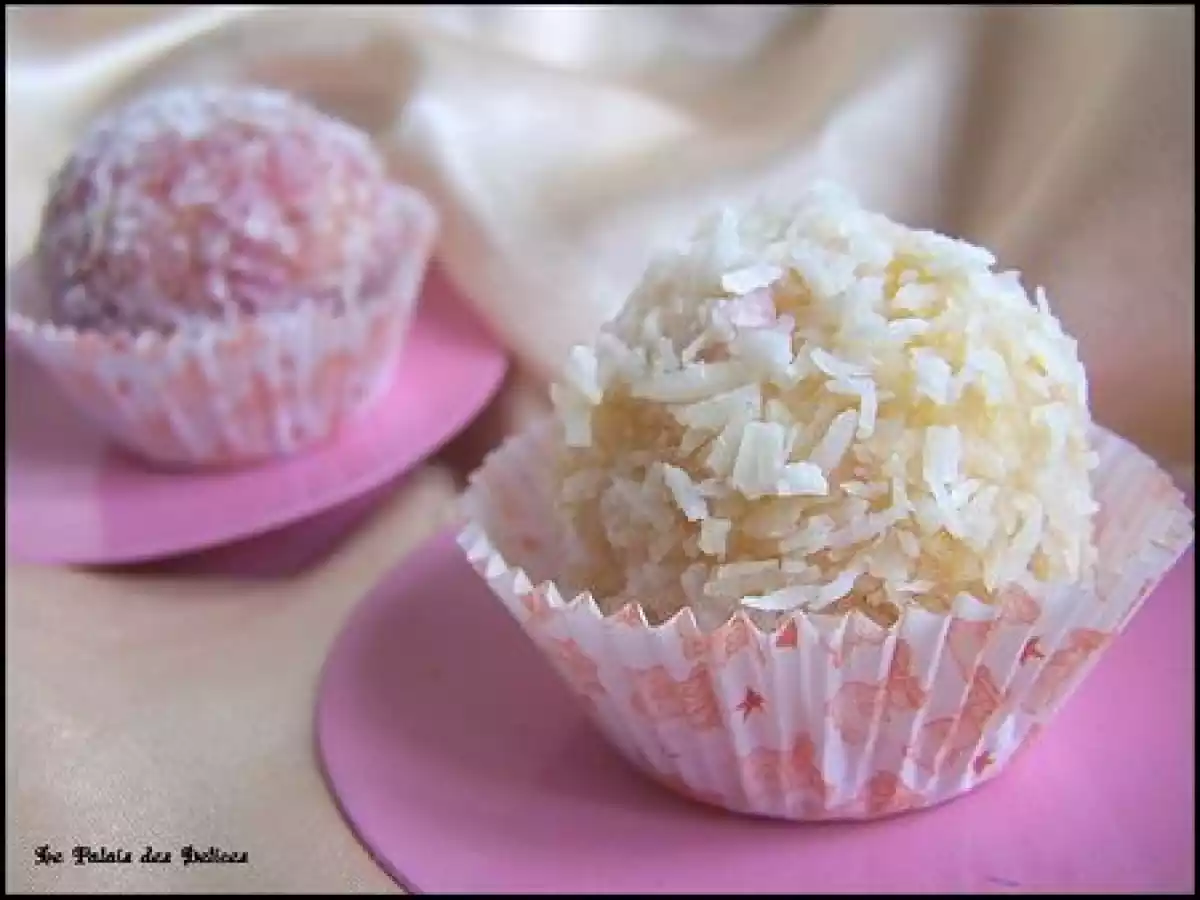 Boules fondantes à la noix de coco et confiture ( pâtisserie marocaine ) - photo 2