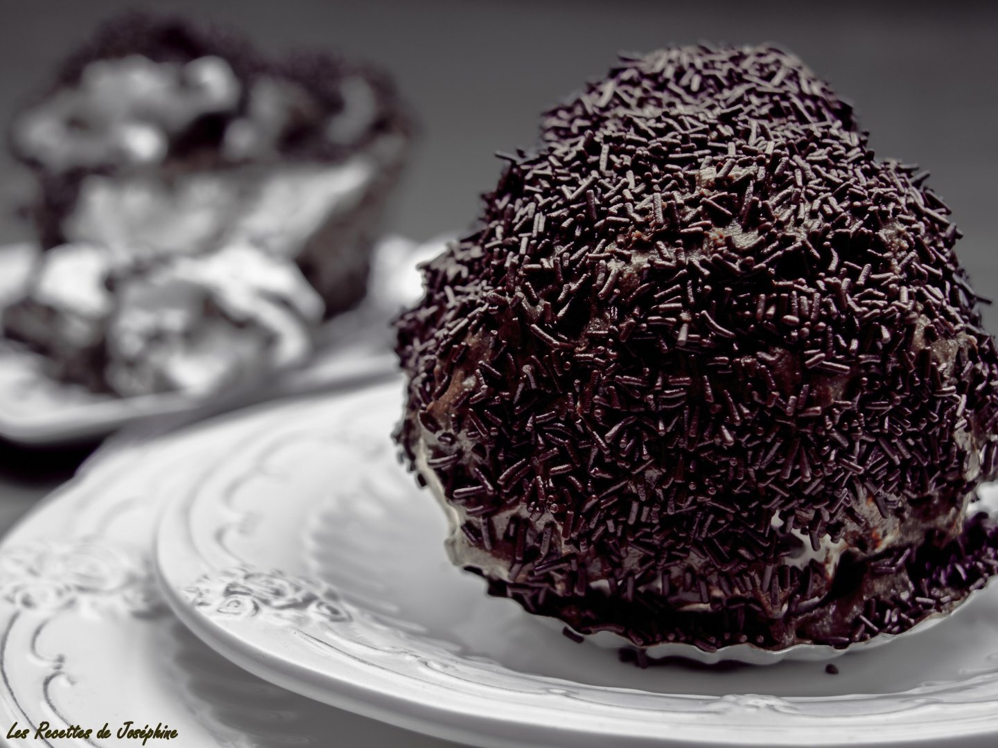 Boules meringues chocolat Recette Ptitchef