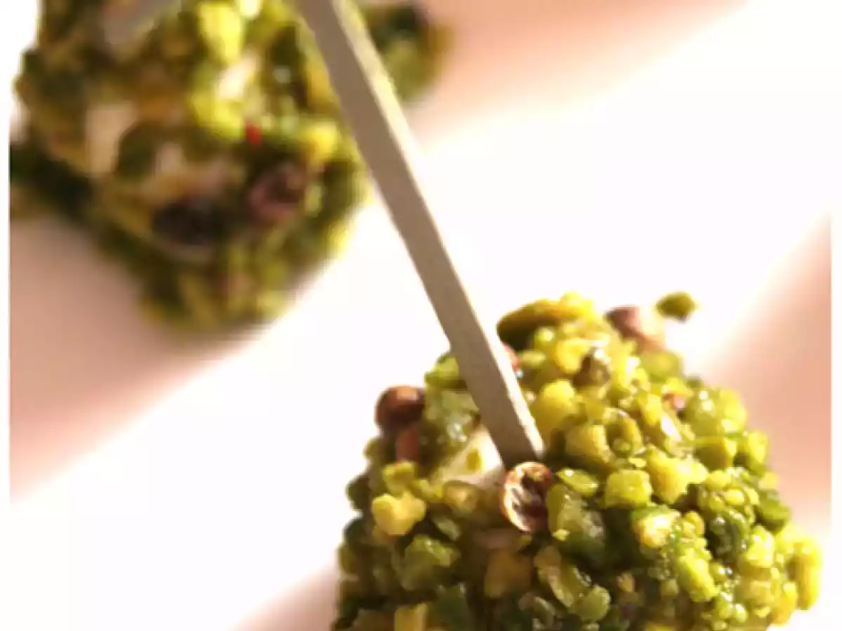 Boules mozzarella-pistache