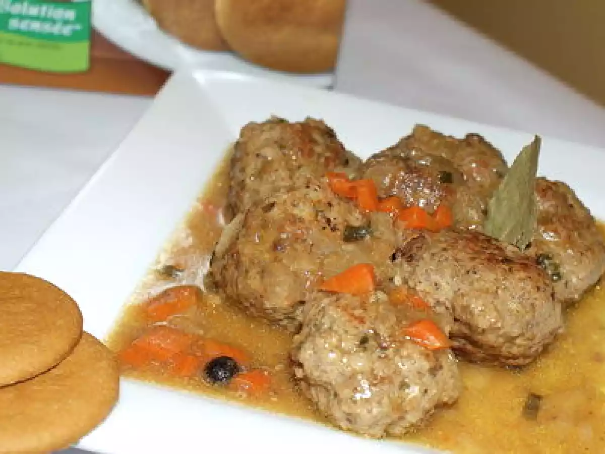 Boulette en sauce au gingersnap (ou pain d'épices) - photo 2