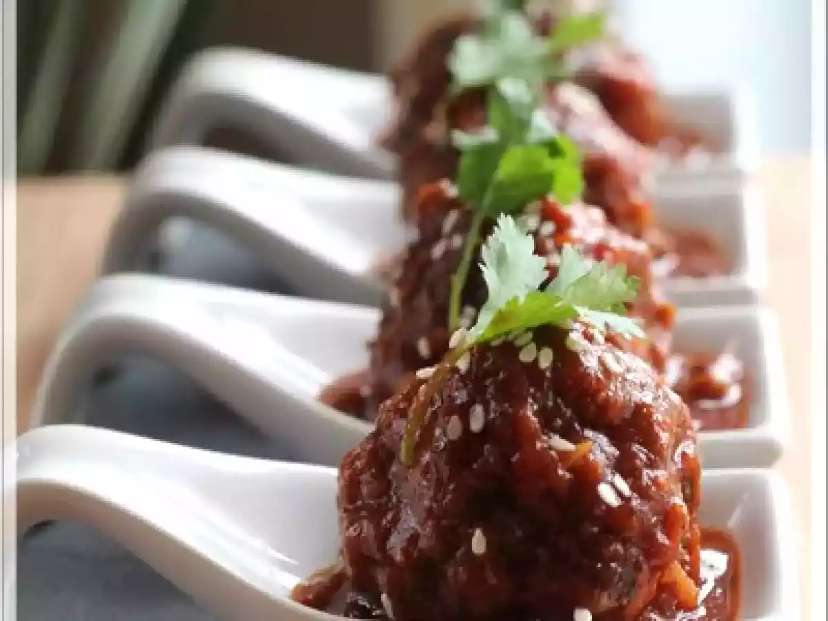 Boulettes à l'asiatique