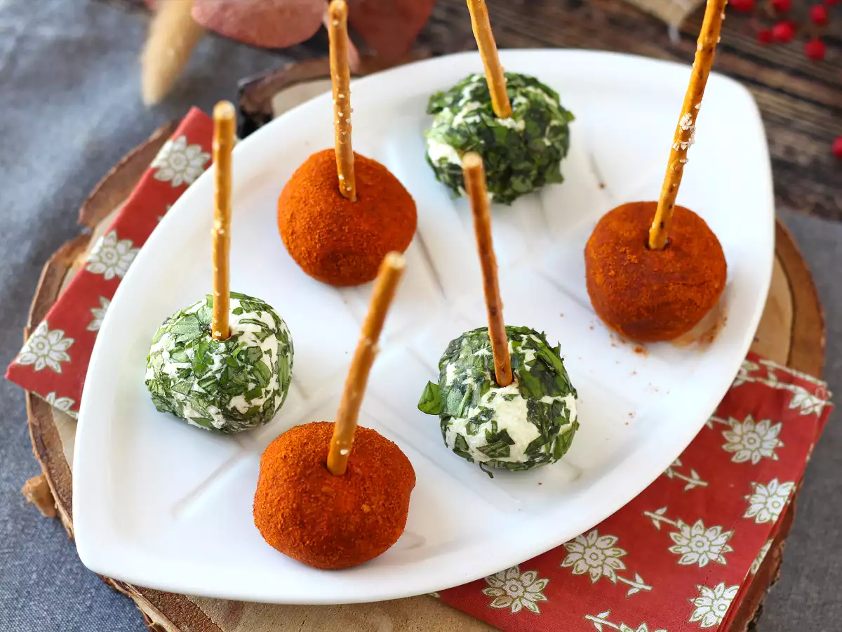 Boulettes au fromage pour l'apéro