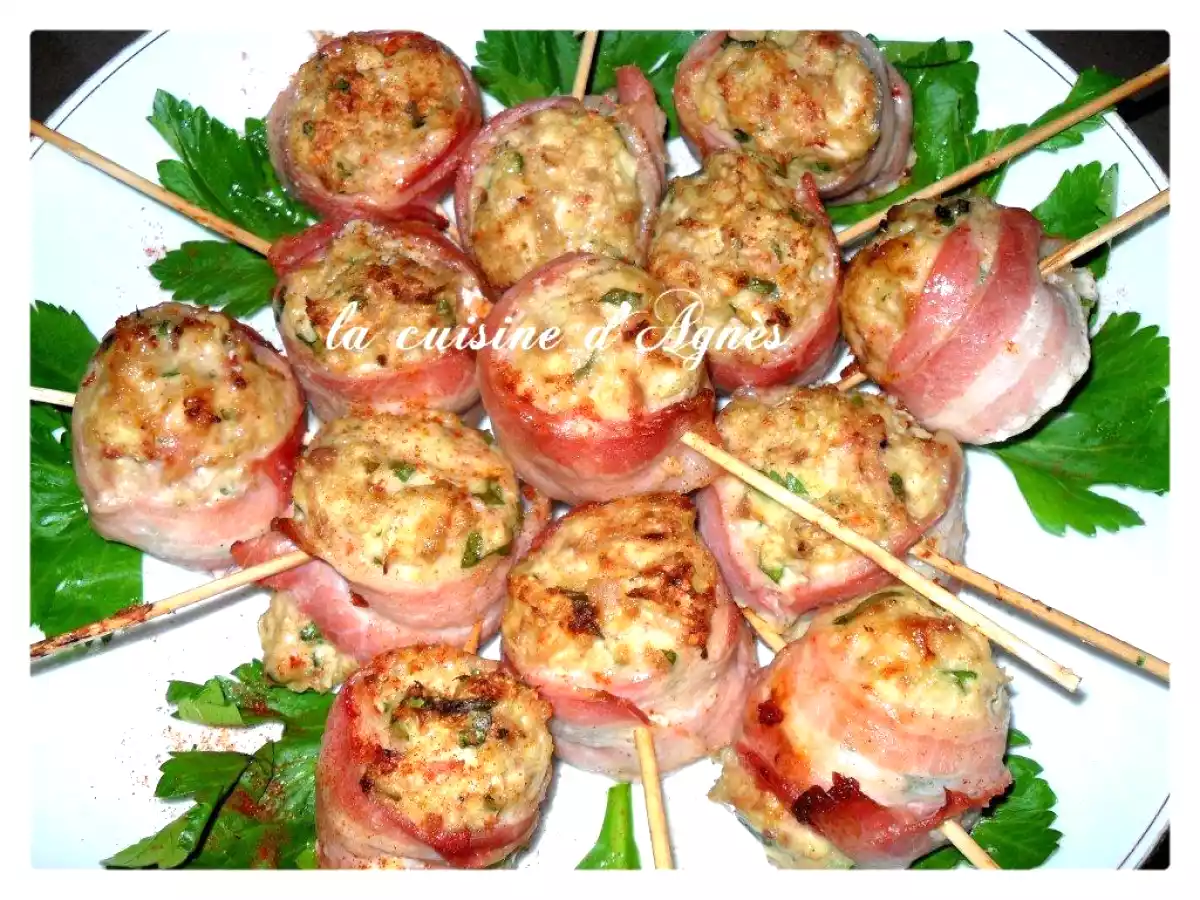 Boulettes aux deux viandes (porc et poulet)