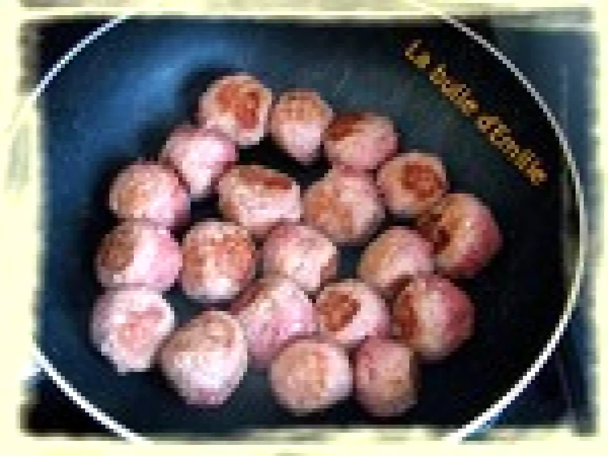 Boulettes aux trois poivrons sauce au curry... au thermomix - photo 2