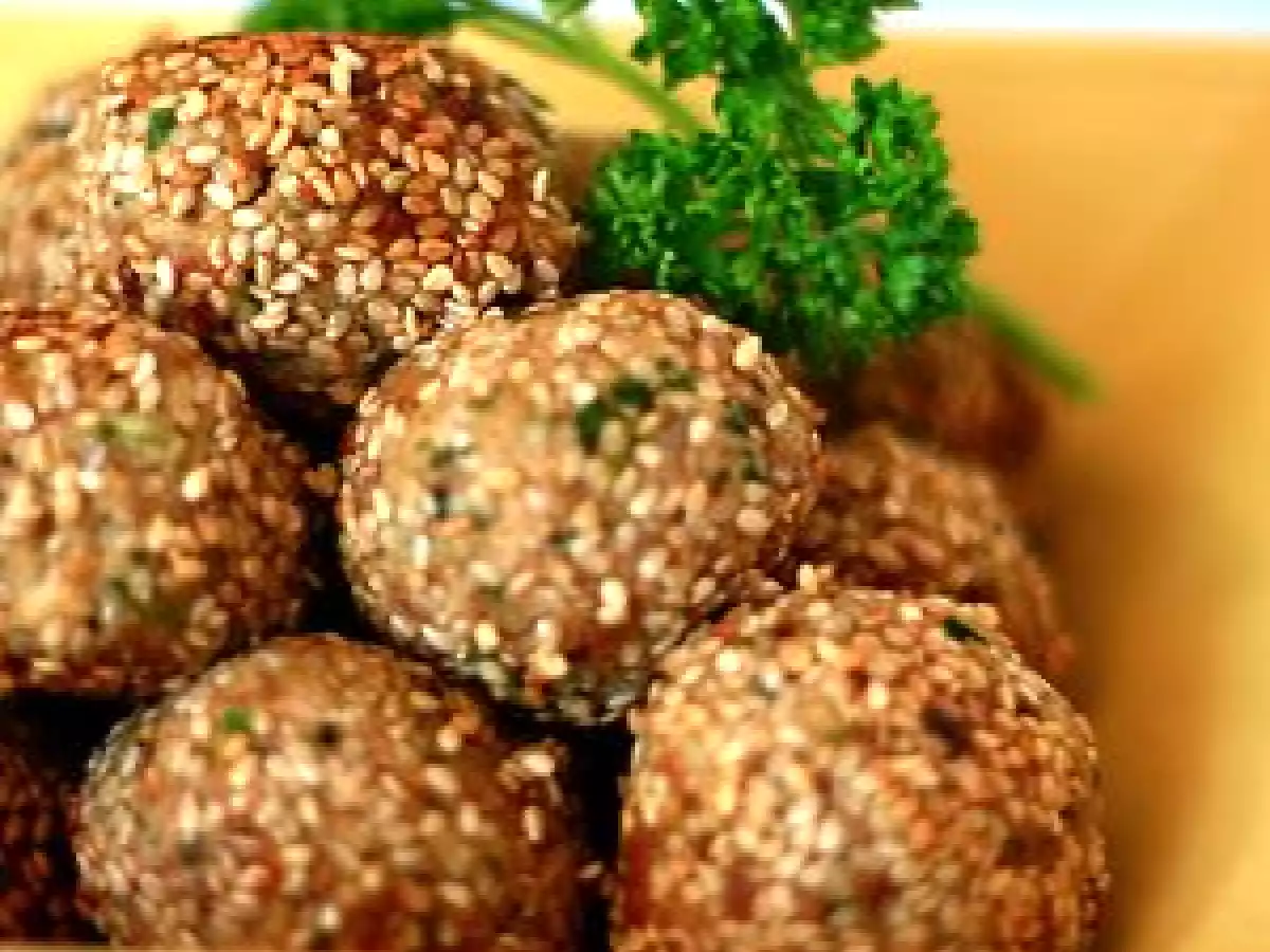 Boulettes d'agneau aux herbes et à la purée de sésame - photo 2