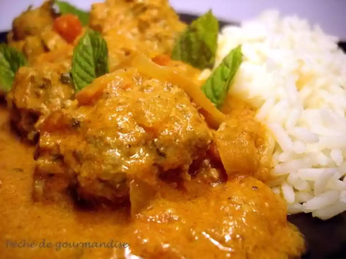 Boulettes d'agneau en sauce au garam masala - photo 3