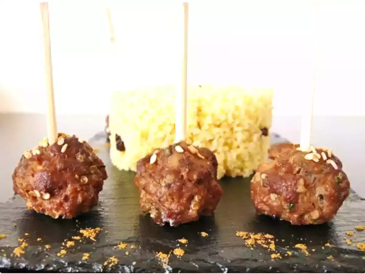 Boulettes de boeuf à l?aubergine selon Julie Andrieu