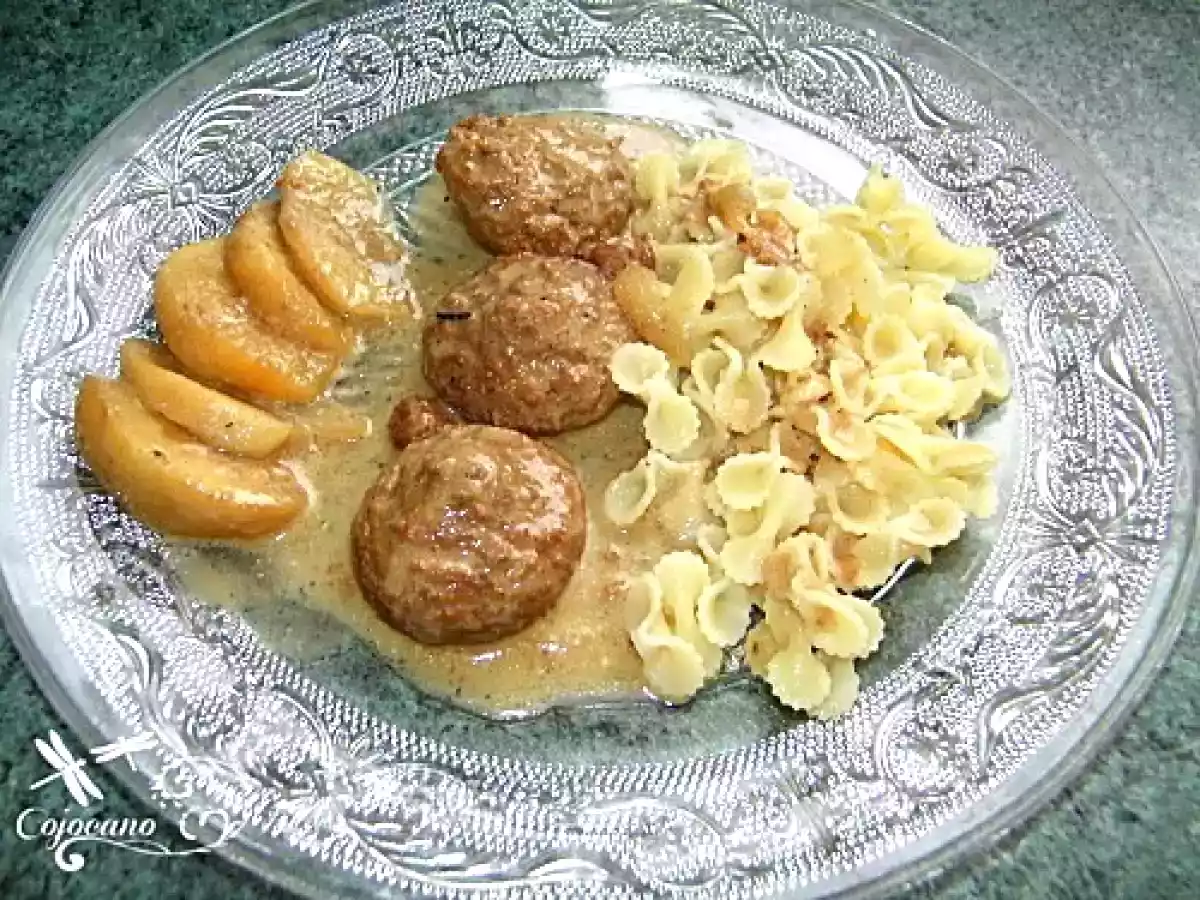 Boulettes de boeuf a la normande