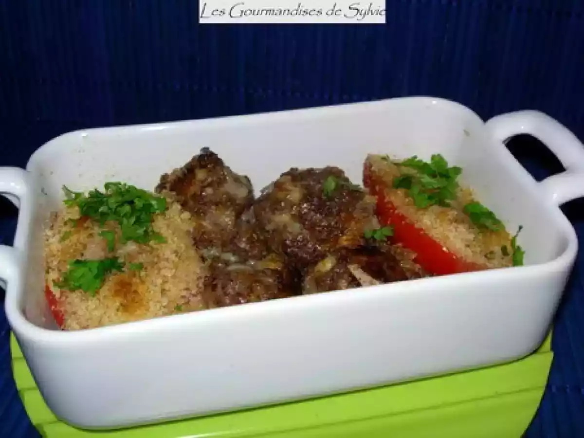 Boulettes de Boeuf aux Tomates Provençales