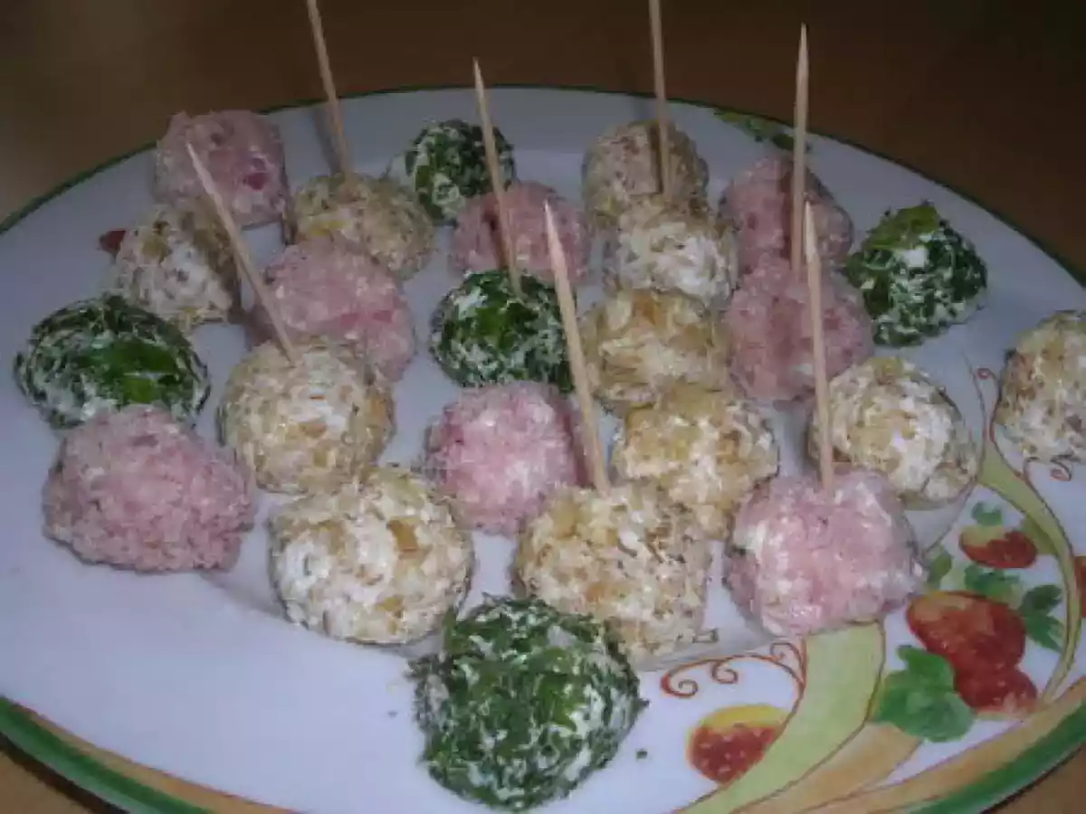 Boulettes de chèvre pour l'apéro