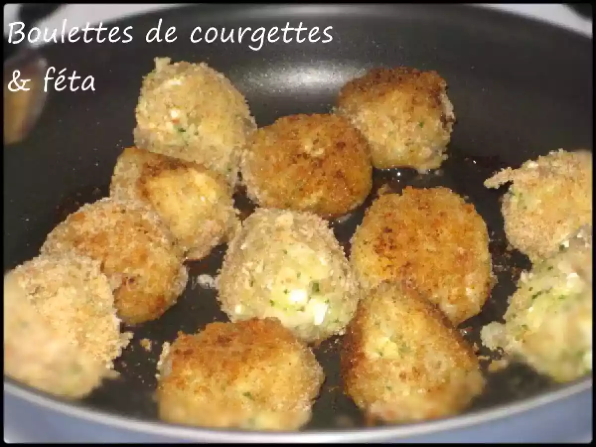 Boulettes de courgettes et féta - photo 2