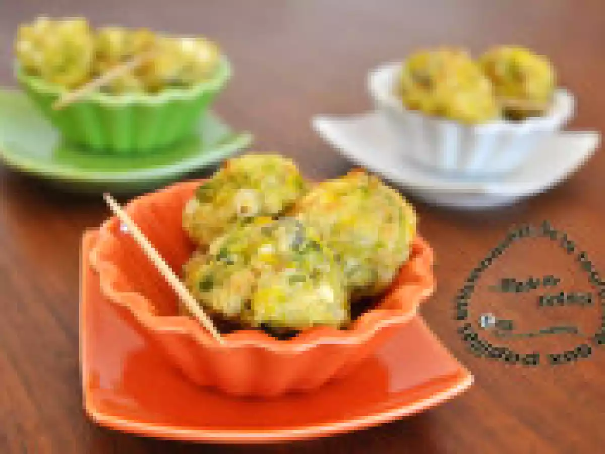 Boulettes de courgettes, fêta et menthe citronnée - photo 2