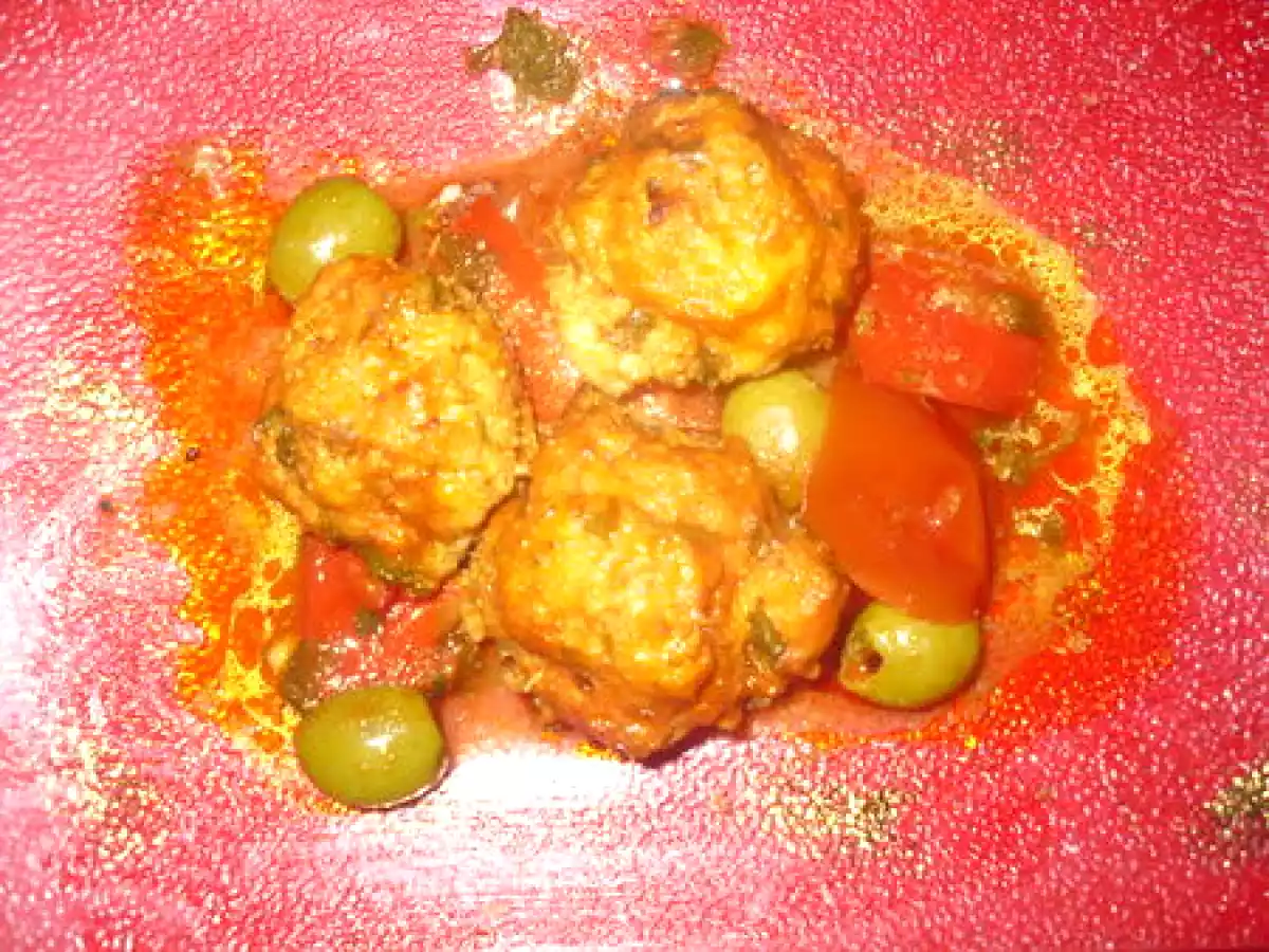 BOULETTES DE POISSON A LA MAROCAINE
