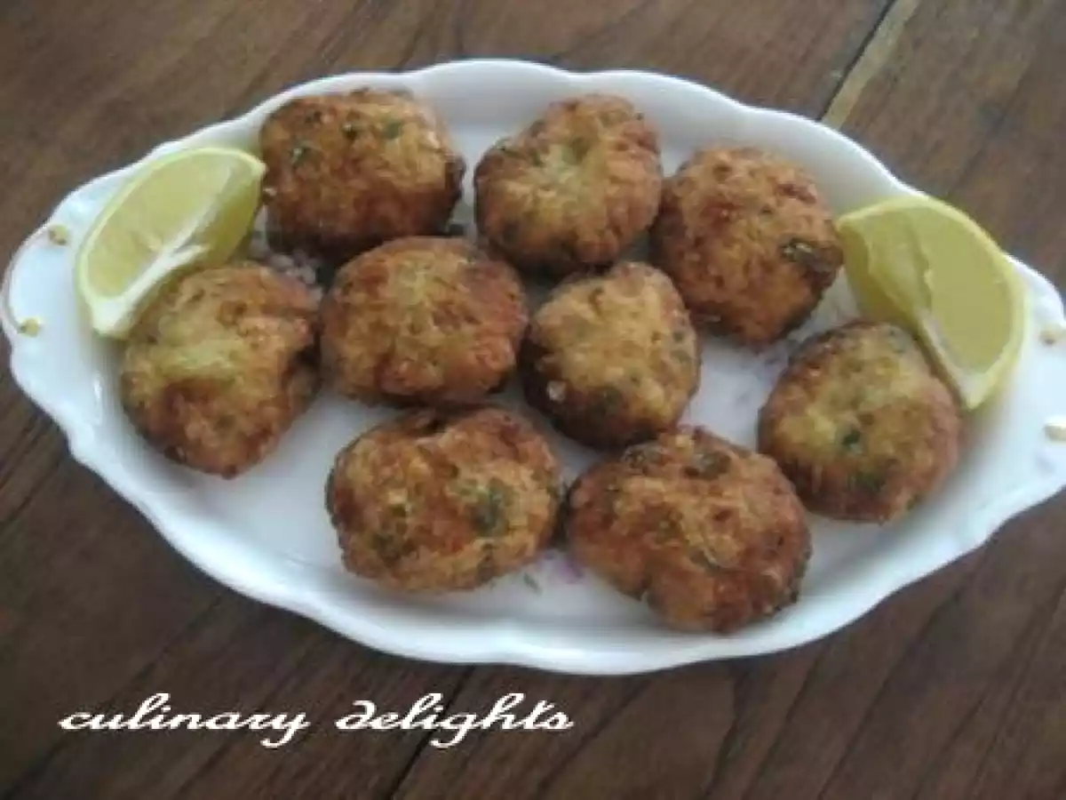 Boulettes de poissons pannees a la Tunisienne