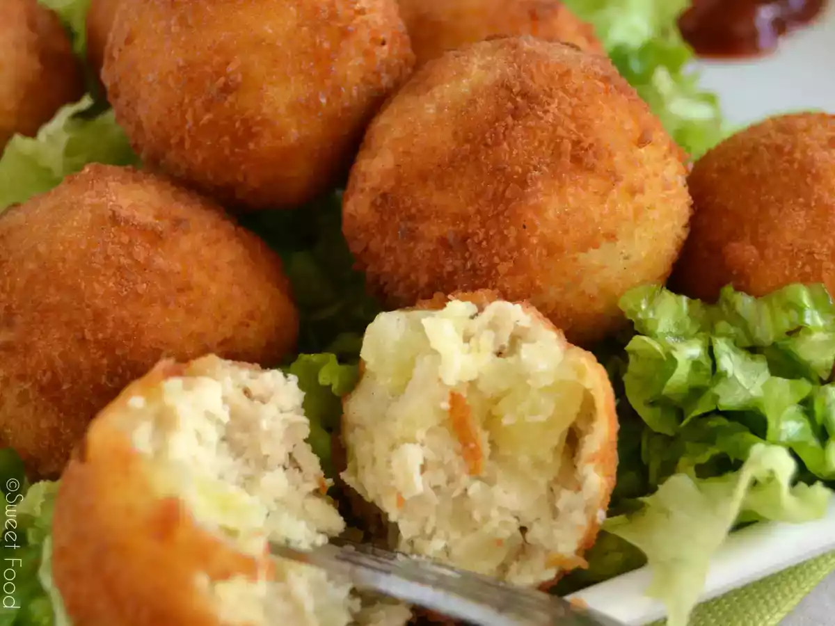 Boulettes de pommes de terre et poulet - photo 2