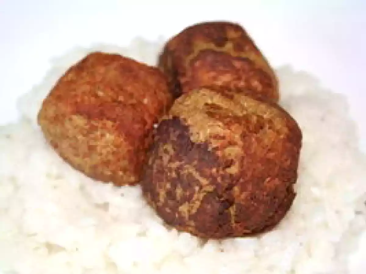 Boulettes de porc au curry