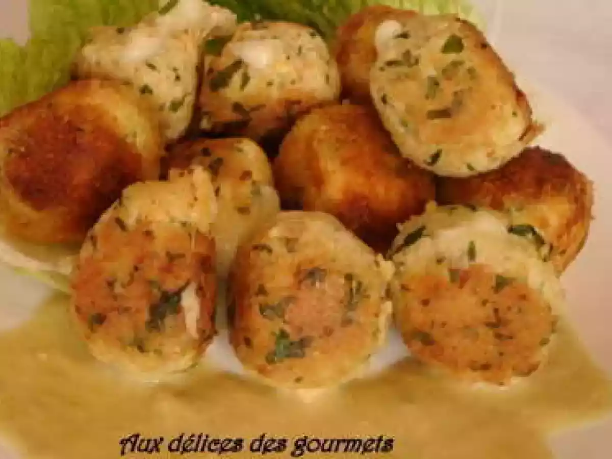 Boulettes de poulet à la mozzarella