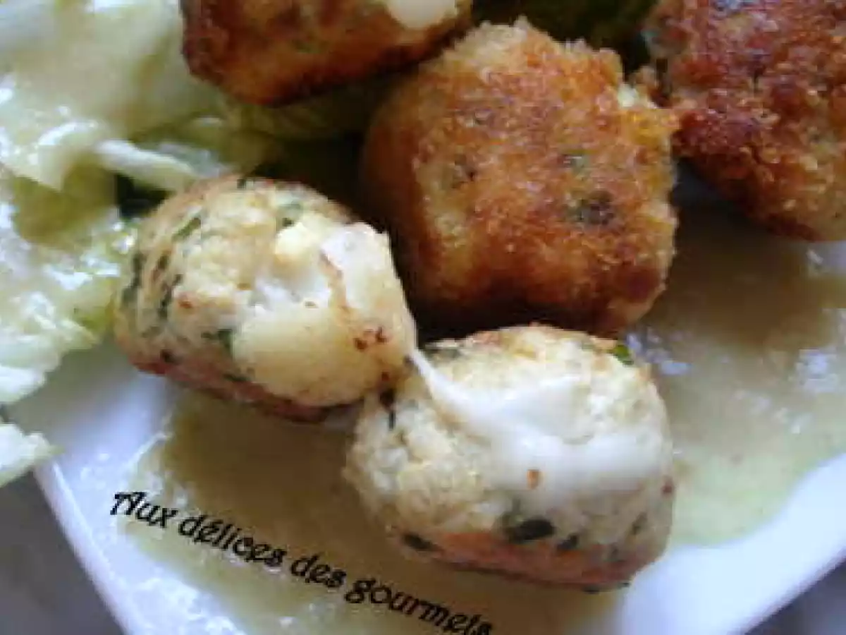 Boulettes de poulet à la mozzarella - photo 2