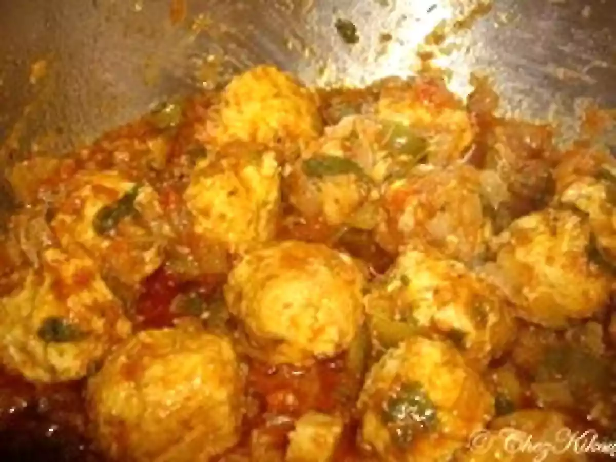 Boulettes de poulet aux épices façon Kikou - photo 2