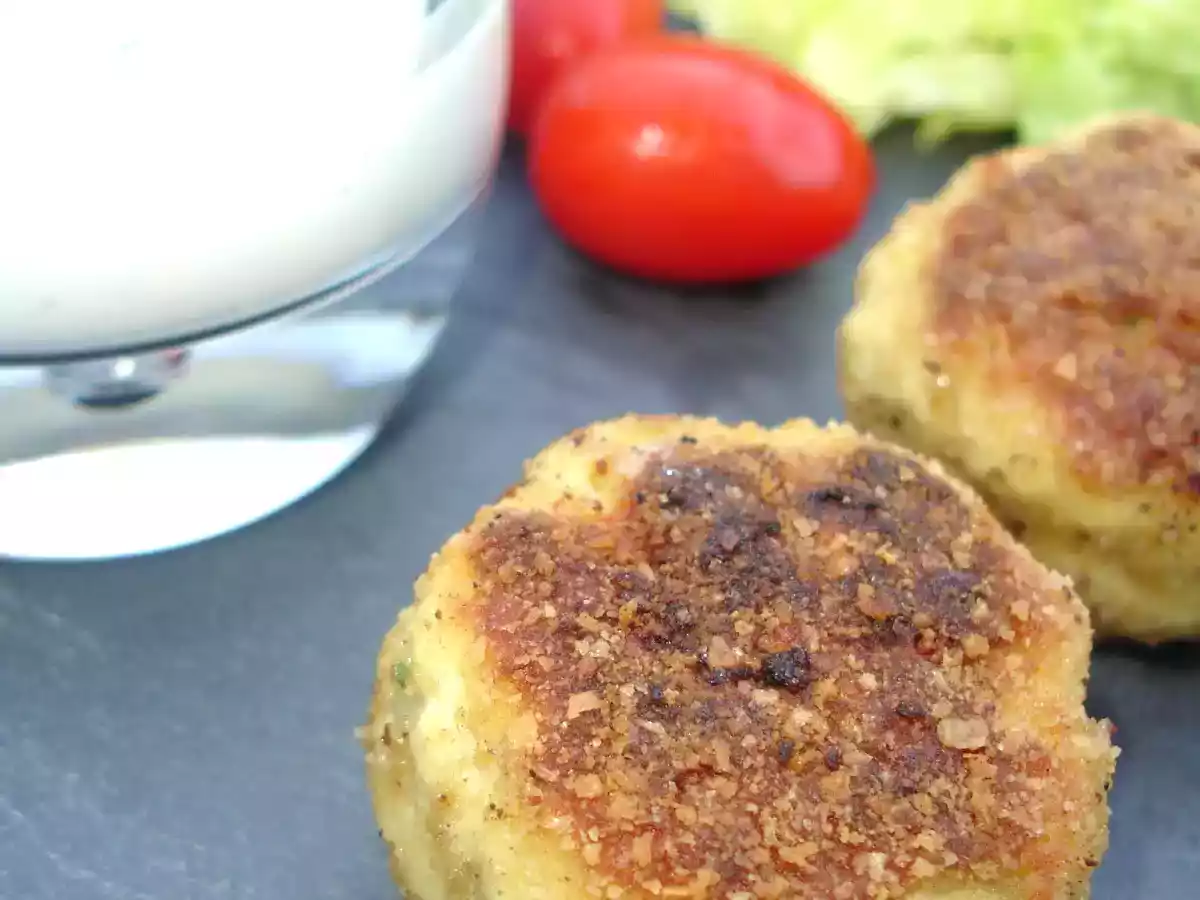 BOULETTES DE POULET AUX HERBES ET SAUCE AU YAOURT