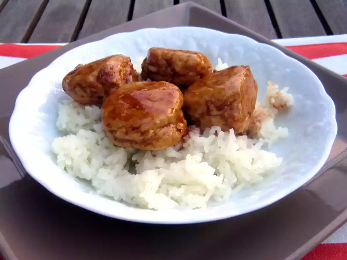 Boulettes de poulet caramélisées...pour une soirée d'inspiration asiatique - photo 2